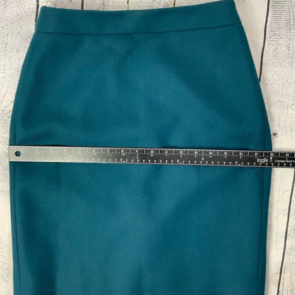J. CREW Wool Pencil Skirt